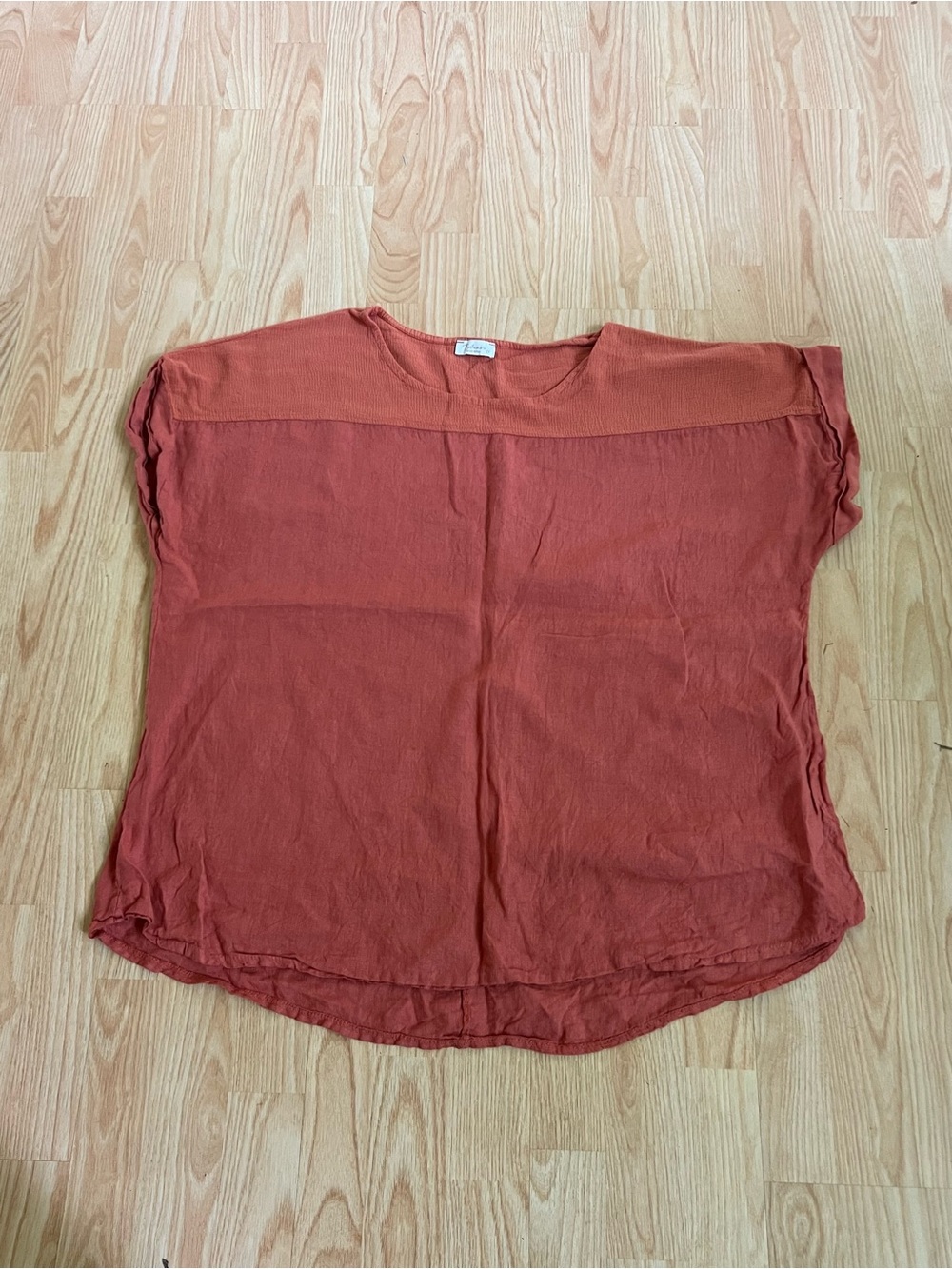 BELLAMBRA LINEN BLEND TOP 2X